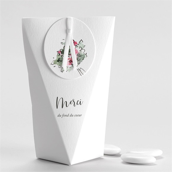 Boîte de dragées mariage Jolie Devinette étui réf.N520443