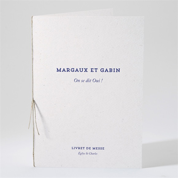 Livret de messe mariage Allez viens ! réf.N491604