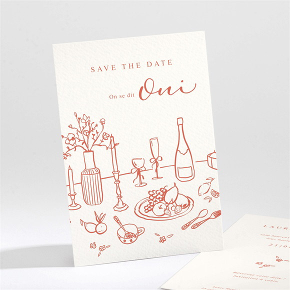 Save the Date mariage A l'italienne réf.N211722