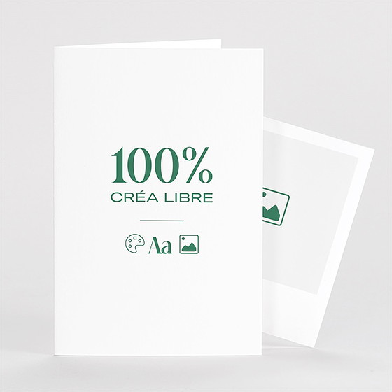 Remerciement mariage a vous de créer 100% plié duo