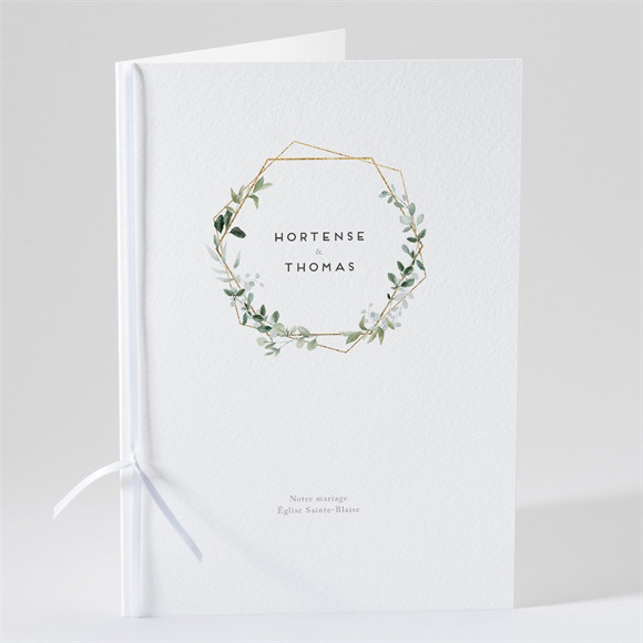 Livret de messe mariage Amour Elegant réf.N491607