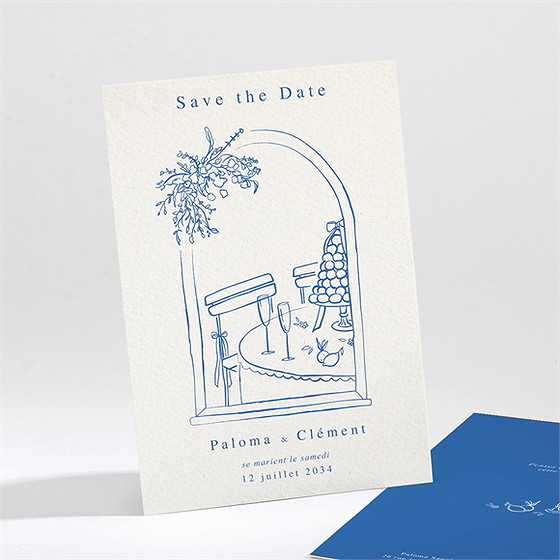 Save the Date mariage dolce vita
