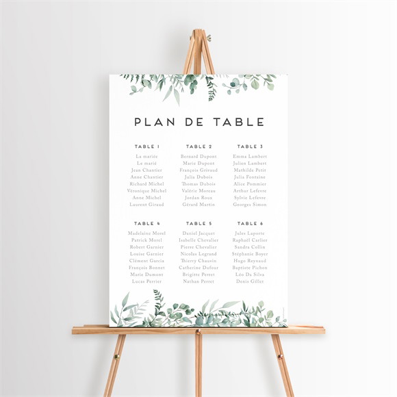 Plan de table mariage Amour Elegant réf.N260541