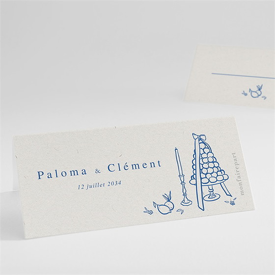 Marque-place mariage dolce vita