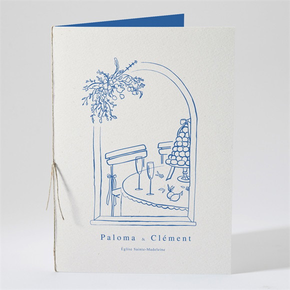 Livret de messe mariage Dolce vita réf.N491608