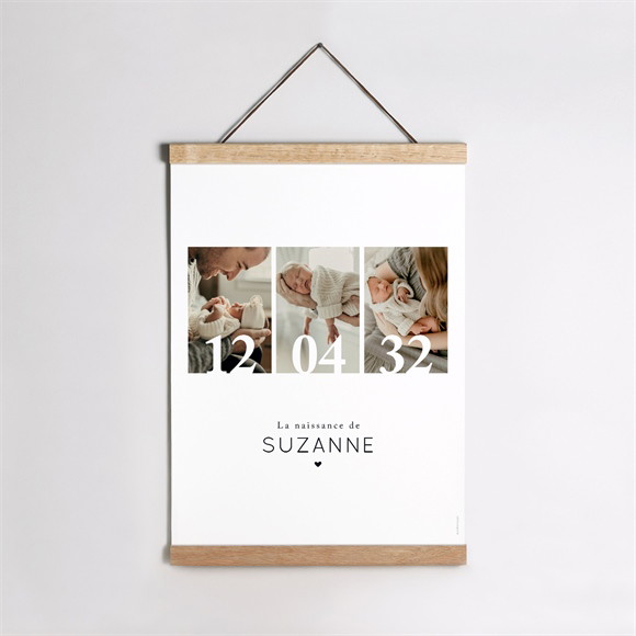 Affiche naissance Notre grand bonheur réf.N260543