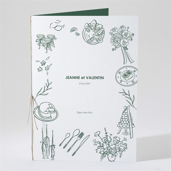 Livret de messe mariage Pas le choix réf.N491609