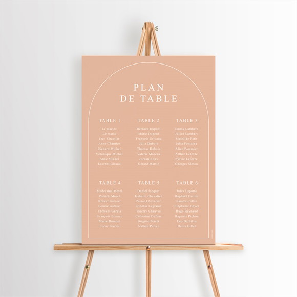 Plan de table mariage Bel éclat réf.N260546
