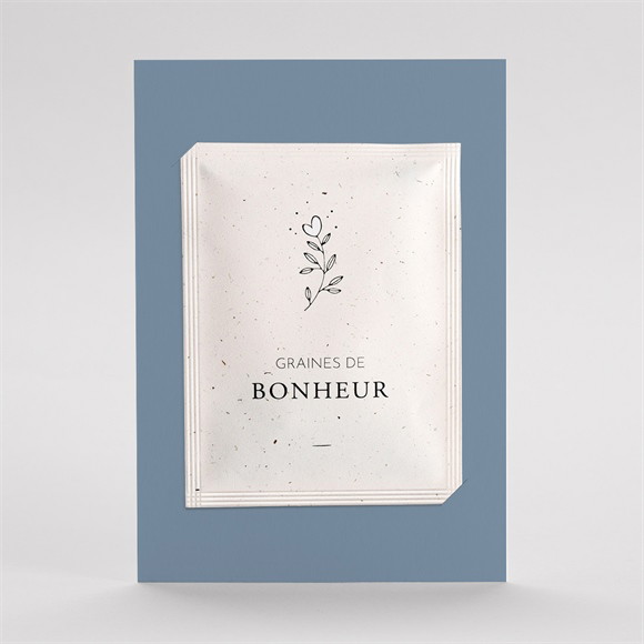 Faire-part naissance Moderne et tendance graines réf.N76108