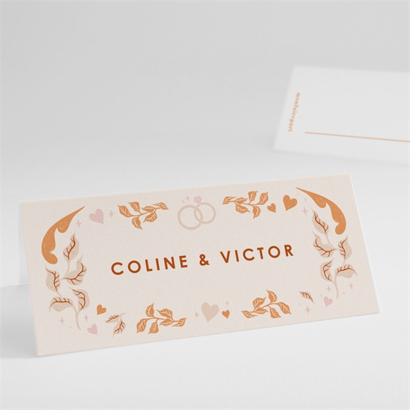 Marque-place mariage Hippie réf.N4401031