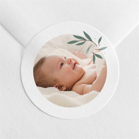 Sticker naissance Petits pictos réf.N3602482