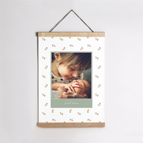 Affiche naissance Mon petit frère réf.N260551