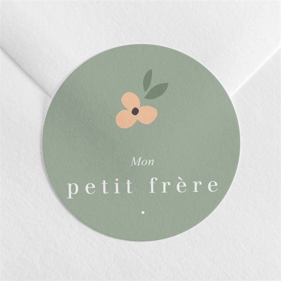 Sticker naissance Mon petit frère réf.N3602483