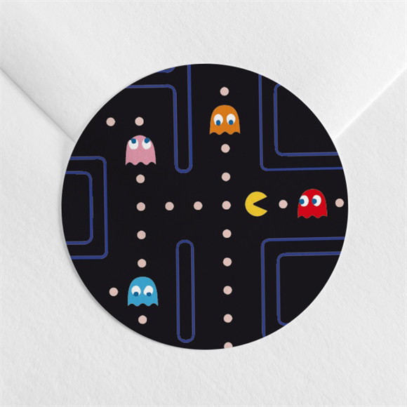 Sticker mariage Geek réf.N3602489