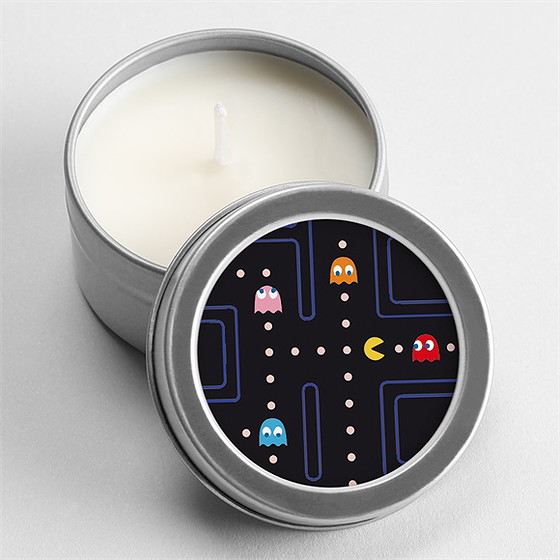 Bougie mariage geek argent
