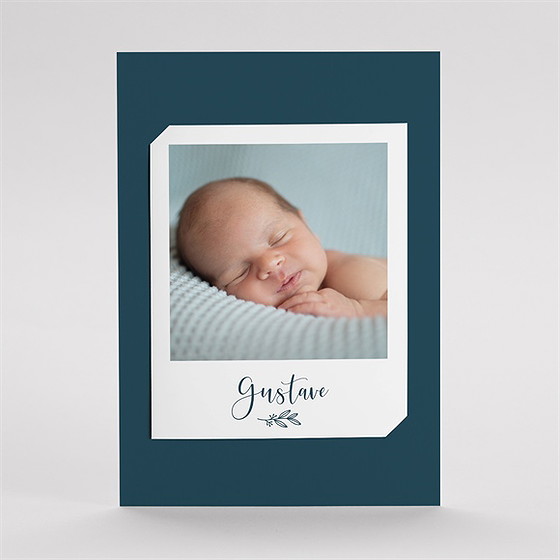 Remerciement naissance jolie touche duo