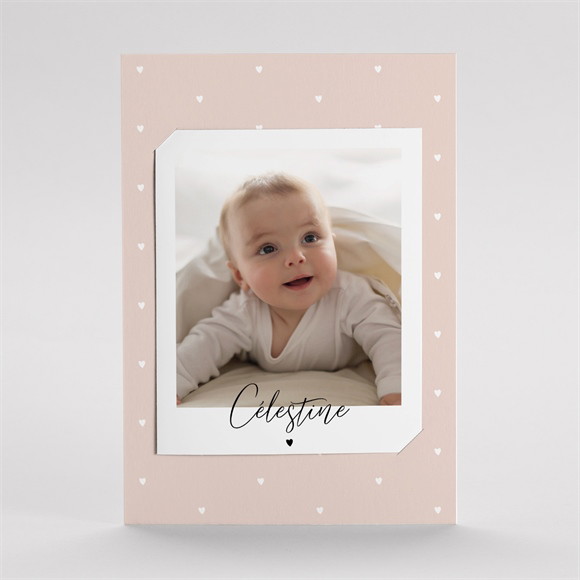 Remerciement naissance Petit Chéri duo réf.N231117