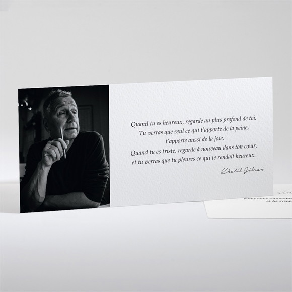 Remerciement décès Pour Toi paysage réf.N131169