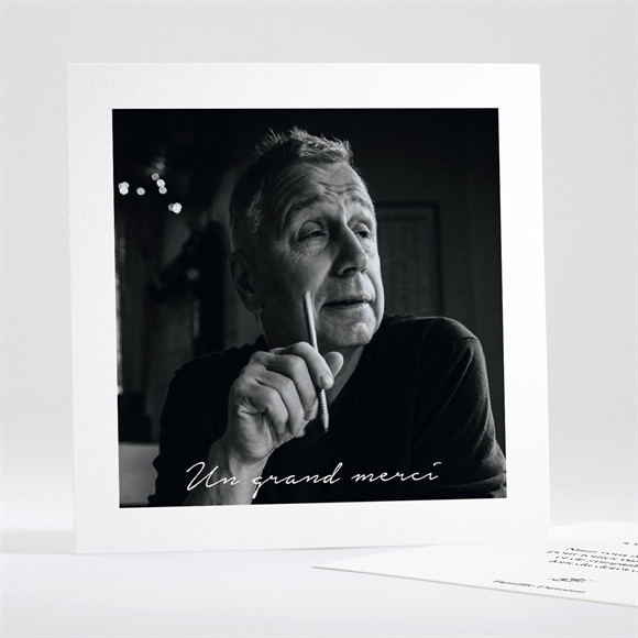 Remerciement décès Pour Toi carré réf.N351638