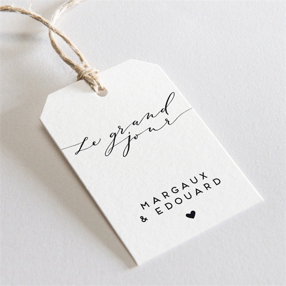 Etiquette mariage Classique photo réf.N2911163