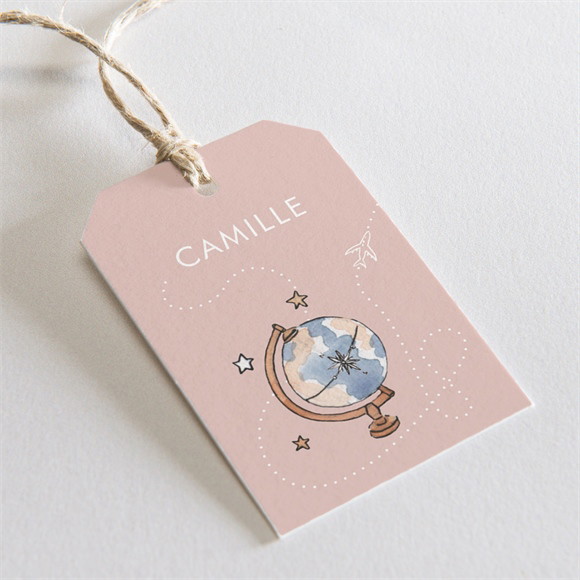 Etiquette baptême Joli Passeport Bapteme réf.N2911175