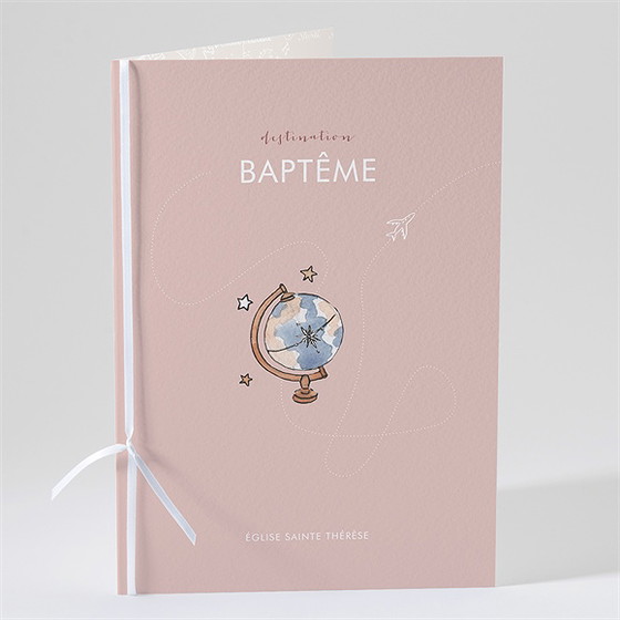 Livret de messe baptême joli passeport bapteme