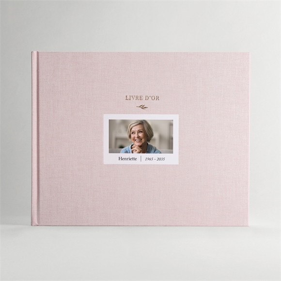 Livre d’or Mémoire décès réf.N66056