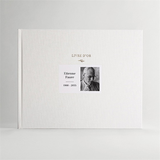 Livre d’or souvenir partagé décès