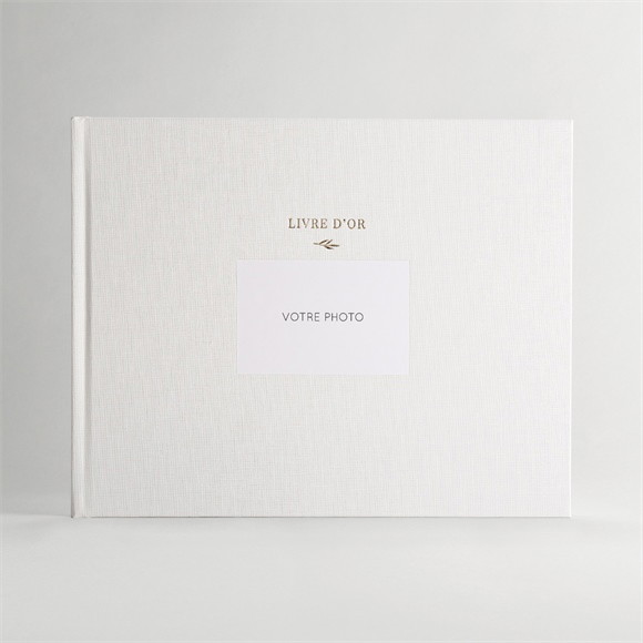 Livre d’or Personnalisable vierge décès réf.N66064