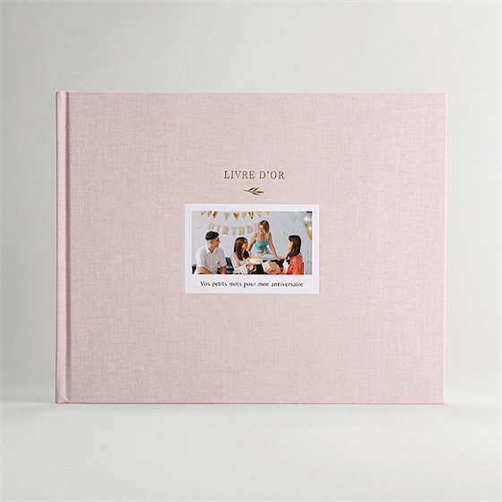 Livre d’or anniversaire original