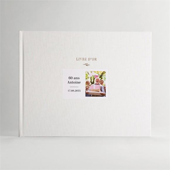 Livre d’or Anniversaire 60 ans réf.N66073
