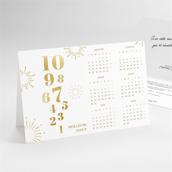 Carte de voeux festive
