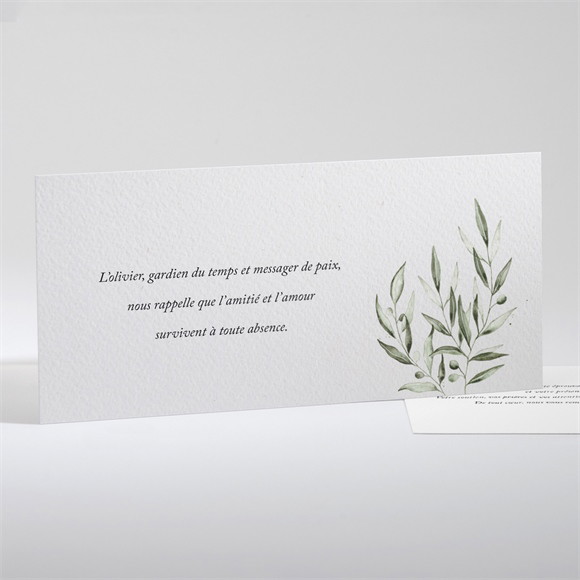 Remerciement décès Olivier éternel réf.N131173
