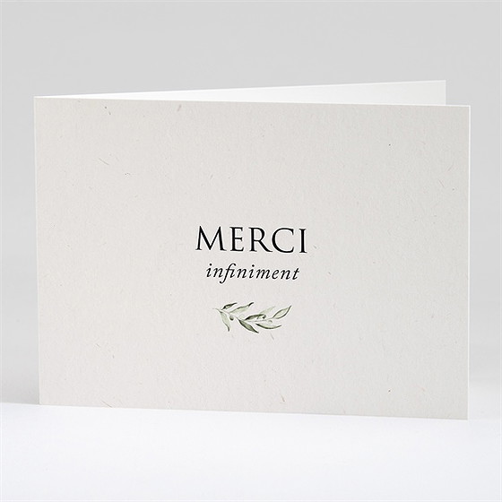 Remerciement décès olivier éternel plié