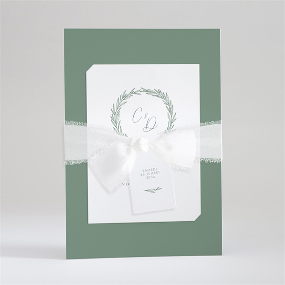 Faire-part mariage Tout pour Toi superposition réf.N99177