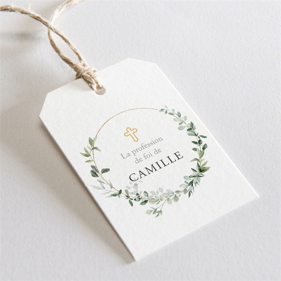 Etiquette profession de foi Solennel réf.N2911183