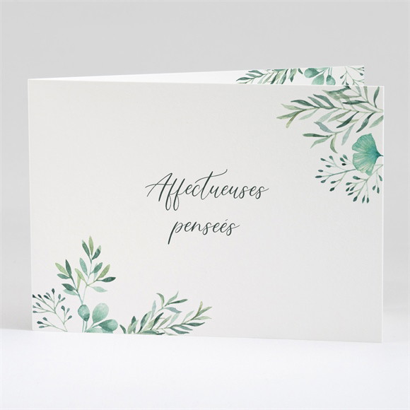 Carte de condoléances décès Destinée réf.N42183