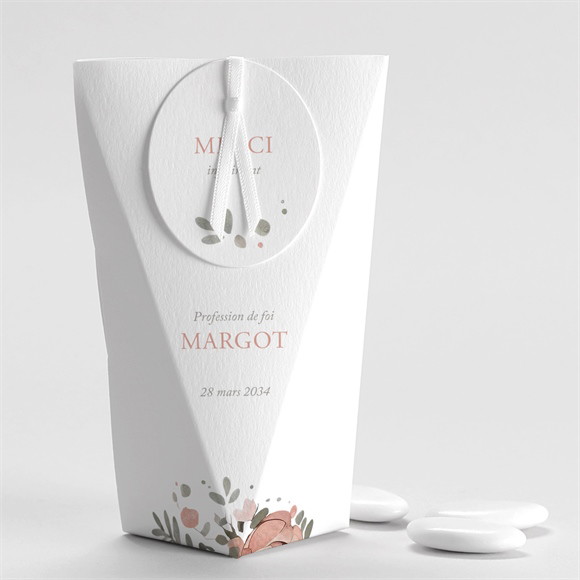 Boîte de dragées profession de foi Equilibre - Étui réf.N520470