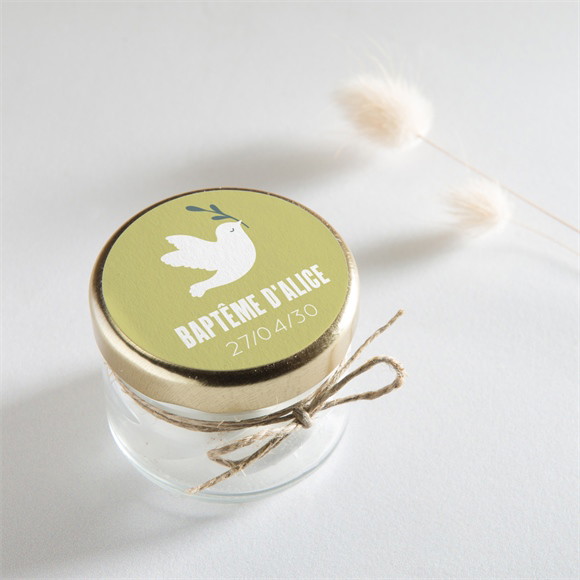 Sticker baptême Colombe d'espérance réf.N3602550
