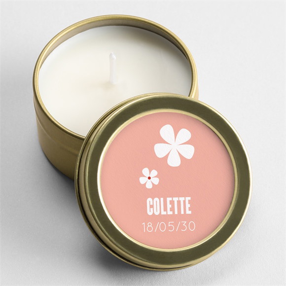 Bougie baptême Charité or réf.N3602551