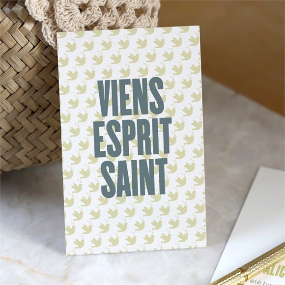 Signet baptême Colombe d'espérance portrait réf.N69101