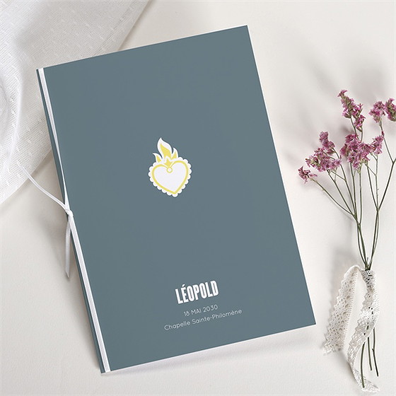 Livret de messe baptême coeur sacré
