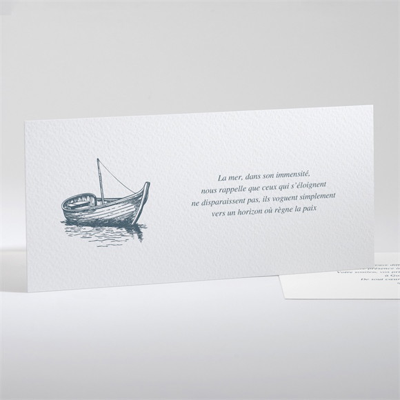 Remerciement décès Rivage réf.N131174