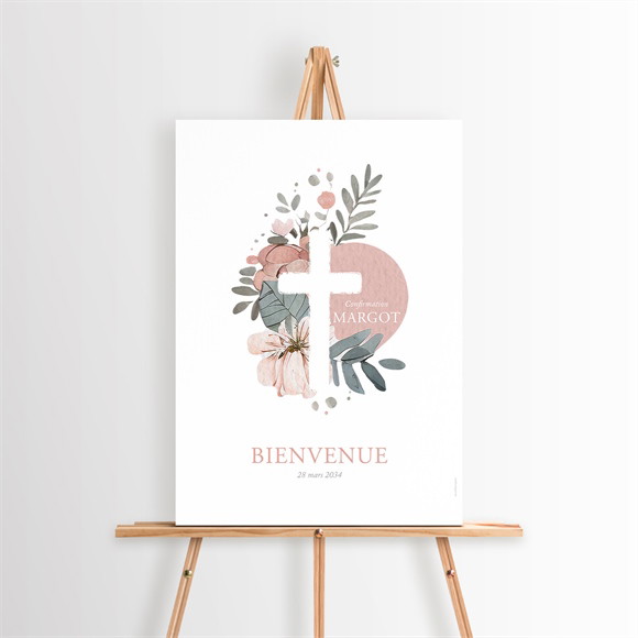 Panneau bienvenue confirmation Espérance réf.N260612