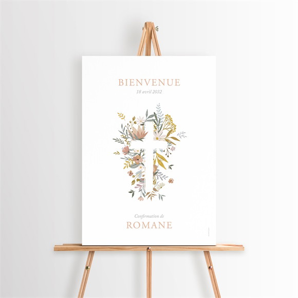 Panneau bienvenue confirmation Ombrelle réf.N260613