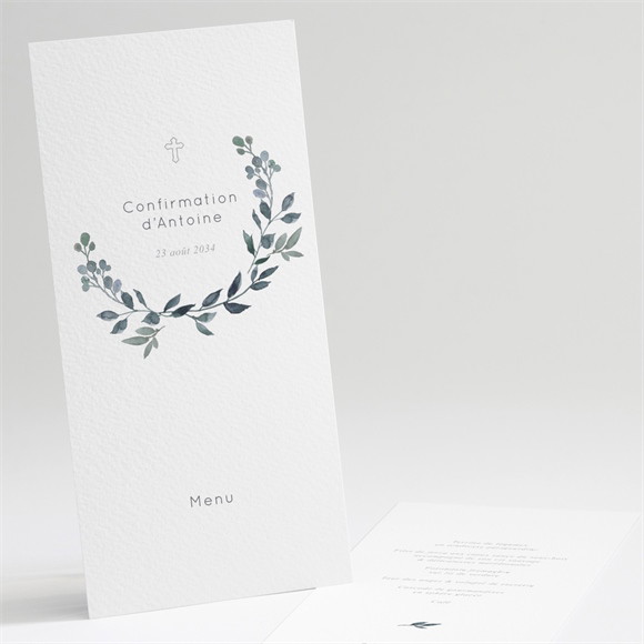 Menu confirmation Promesse de Foi réf.N221394