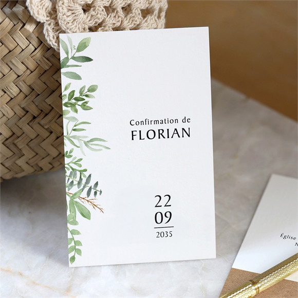 Signet confirmation Salut des Ames portrait réf.N69110