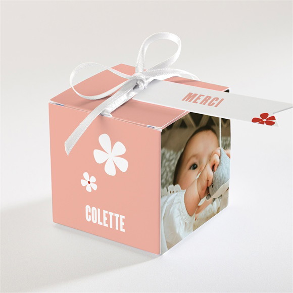 Boîte de dragées baptême Charité réf.N340823