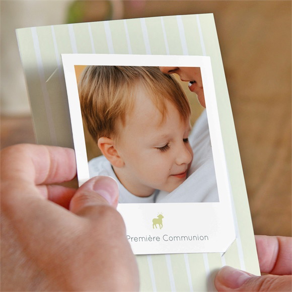 Faire-part communion Agneau réf.N231134