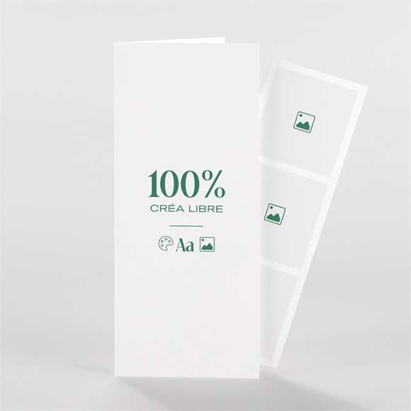 Faire-part confirmation Personnalisable photomaton réf.N981370